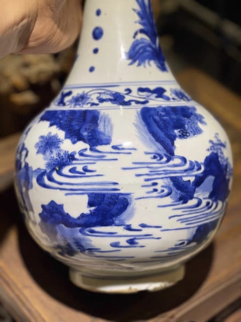 古玩陶瓷瓶真品鑒賞圖