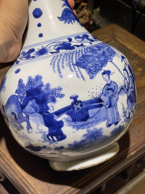 古玩陶瓷瓶真品鑒賞圖