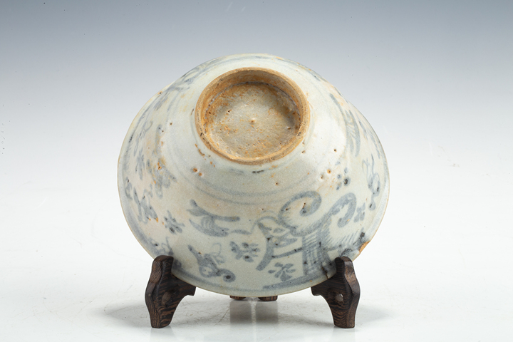 古玩陶瓷明晚·青花嬰戲紋碗真品鑒賞圖