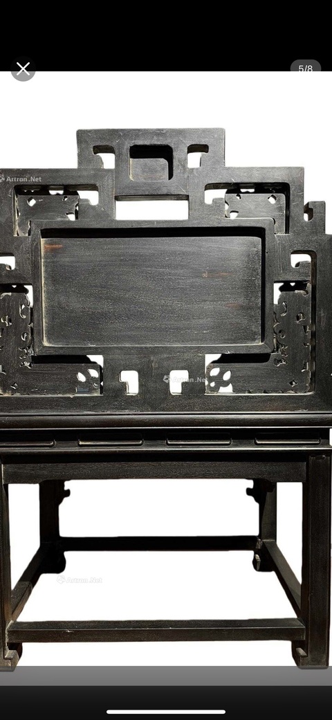 古玩雜項座椅真品鑒賞圖