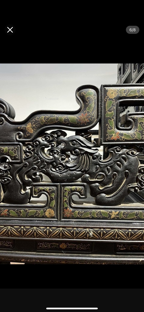 古玩雜項座椅真品鑒賞圖