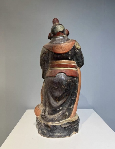 古玩陶瓷人物塑像真品鑒賞圖