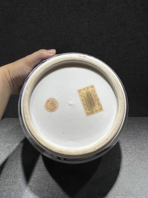 古玩陶瓷青花四妃十六子紋罐（看不清楚存疑）真品鑒賞圖