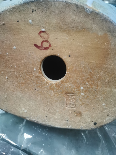 古玩陶瓷解放初 粉彩壽星瓷塑真品鑒賞圖