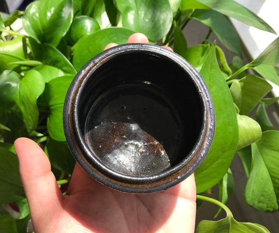 古玩陶瓷黑釉香爐真品鑒賞圖