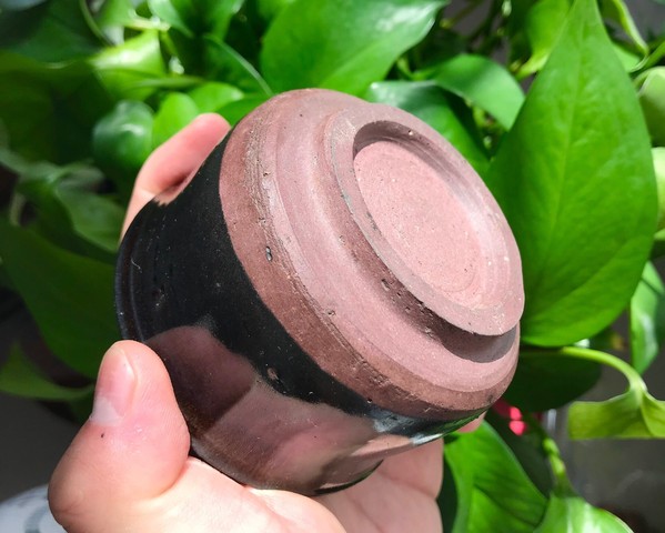 古玩陶瓷黑釉香爐真品鑒賞圖