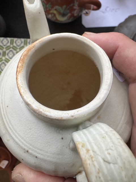 古玩陶瓷繁昌窯青白釉執壺真品鑒賞圖