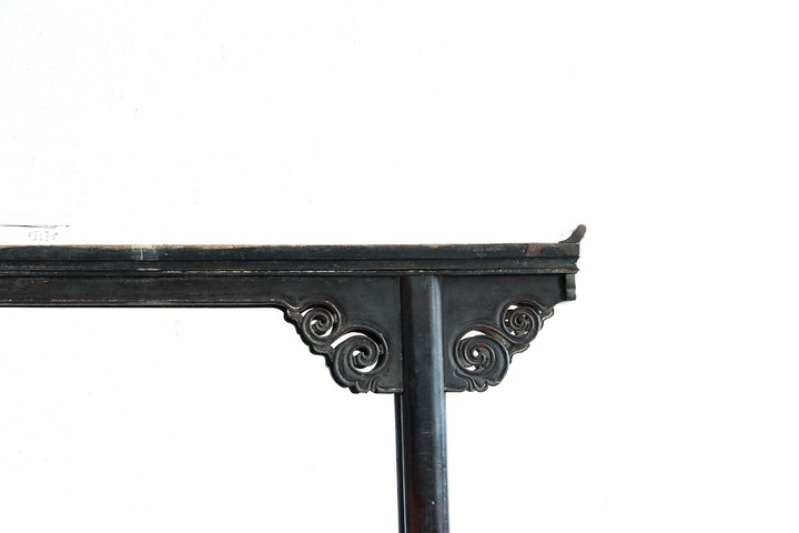 古玩雜項(xiàng)翹頭案真品鑒賞圖