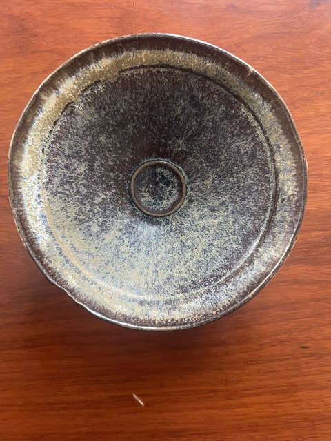 古玩陶瓷吉州窯窯變釉茶盞真品鑒賞圖