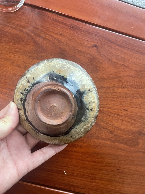 古玩陶瓷吉州窯窯變釉茶盞真品鑒賞圖