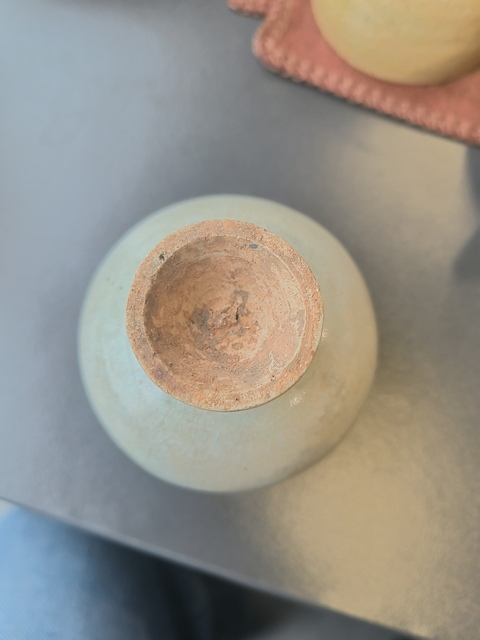 古玩陶瓷青白釉杯碟真品鑒賞圖