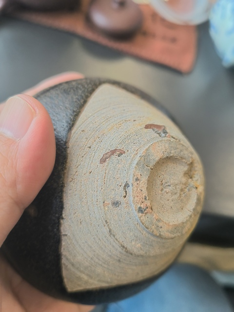 古玩陶瓷福清窯黑釉茶盞真品鑒賞圖