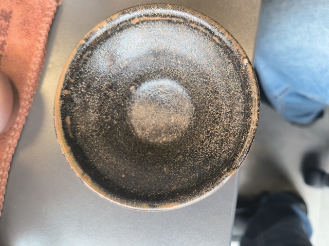 古玩陶瓷福清窯黑釉茶盞真品鑒賞圖