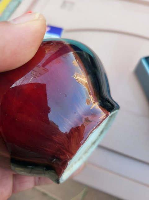 古玩陶瓷三陽開泰瓶真品鑒賞圖