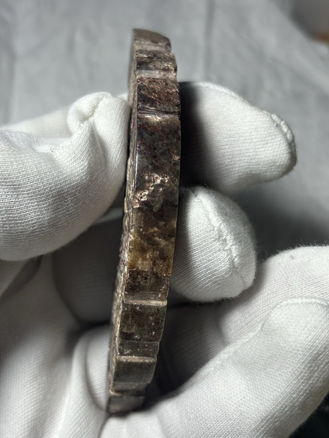 古玩玉器做舊仿古“玉璜”真品鑒賞圖