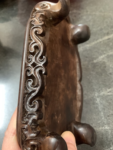 古玩雜項(xiàng)木座真品鑒賞圖