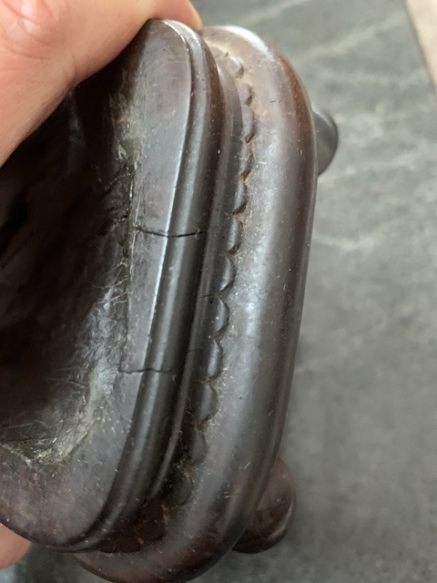 古玩雜項(xiàng)木座真品鑒賞圖