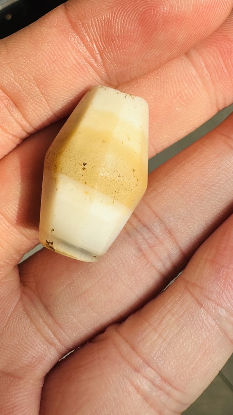 古玩玉器瑪瑙多愣珠真品鑒賞圖