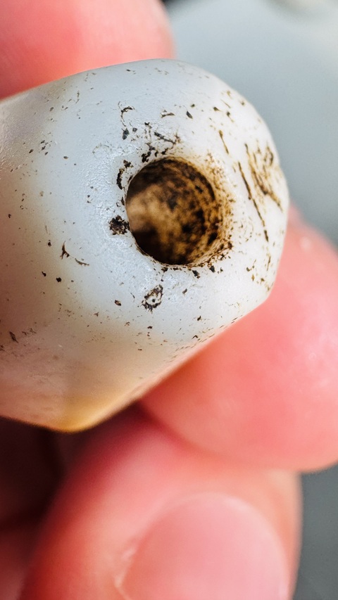 古玩玉器瑪瑙多愣珠真品鑒賞圖