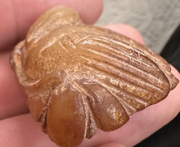 古玩玉器仿古做舊玉鵝型件真品鑒賞圖