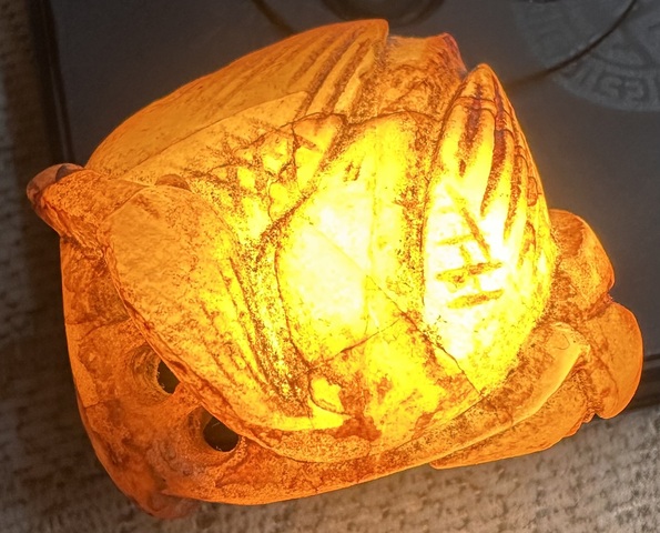 古玩玉器仿古做舊玉鵝型件真品鑒賞圖