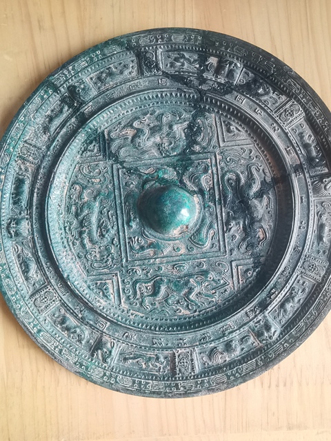 古玩銅器銅鏡真品鑒賞圖