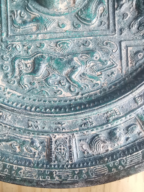 古玩銅器銅鏡真品鑒賞圖