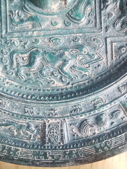 古玩銅器銅鏡真品鑒賞圖