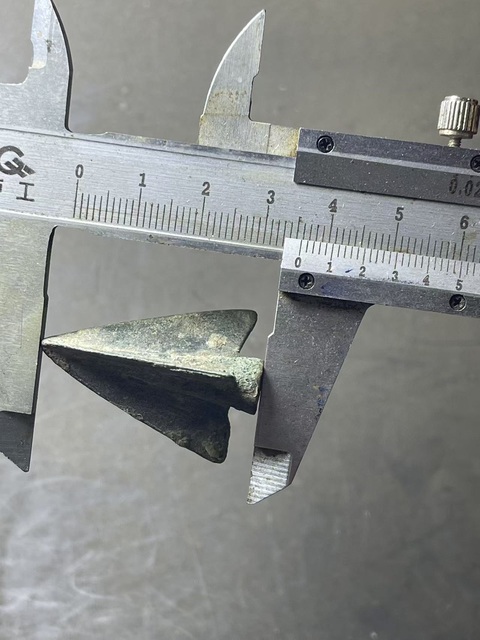 古玩銅器漢代·箭簇?尾翼真品鑒賞圖