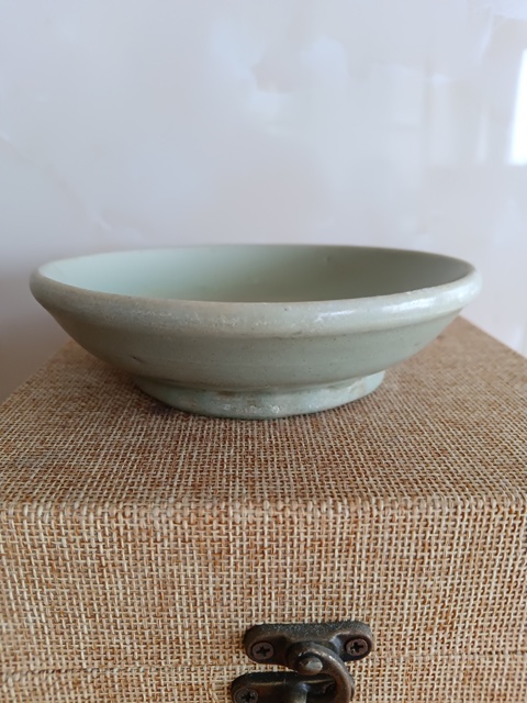 古玩陶瓷青釉洗真品鑒賞圖