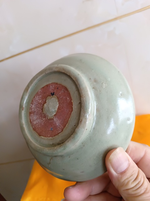 古玩陶瓷青釉洗真品鑒賞圖