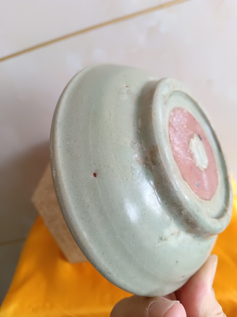 古玩陶瓷青釉洗真品鑒賞圖