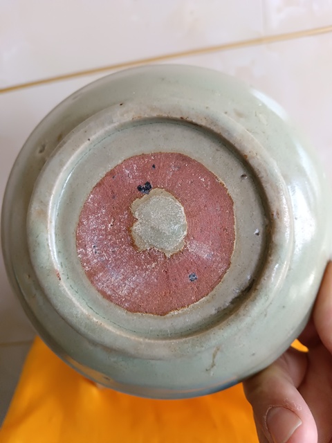 古玩陶瓷青釉洗真品鑒賞圖