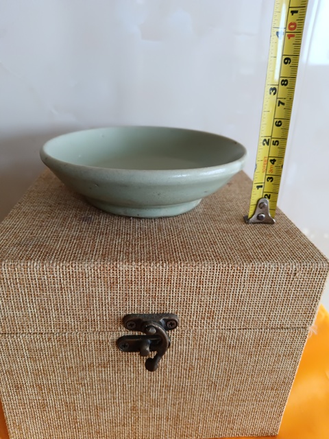 古玩陶瓷青釉洗真品鑒賞圖