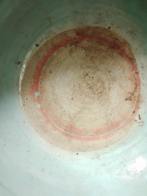 古玩陶瓷龍泉窯青釉香爐真品鑒賞圖