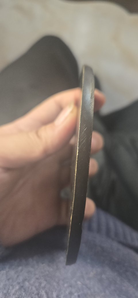 古玩銅器銅雙鸞鳳雙獅鏡真品鑒賞圖