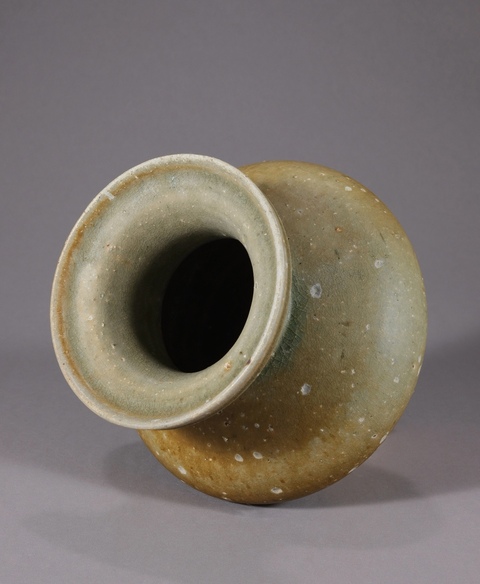 古玩陶瓷越窯青瓷渣斗拍賣，當前價格9988元