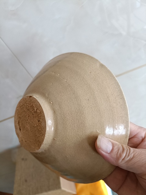 古玩陶瓷北宋青白釉超大斗笠碗拍賣，當前價格369元