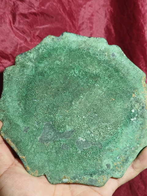 古玩銅器宋代花口銅鏡全品拍賣，當(dāng)前價格800元