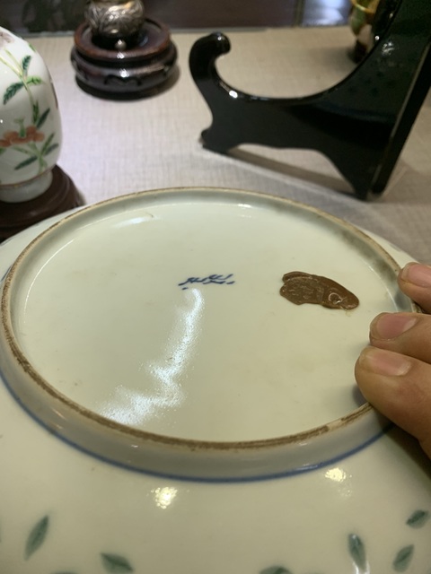 古玩陶瓷民國 青花玲瓏龍紋杯真品鑒賞圖