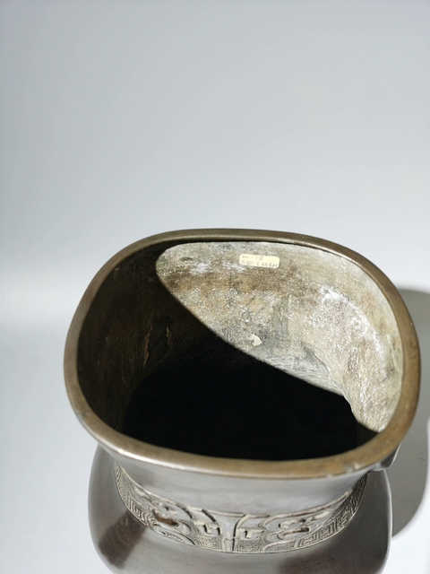 古玩銅器銅瓶真品鑒賞圖