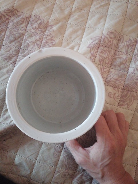 古玩陶瓷三星高照圖圈足筒式香爐真品鑒賞圖