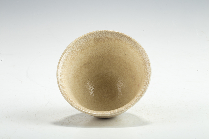 古玩陶瓷明末清初·哥釉杯拍賣，當前價格3000元