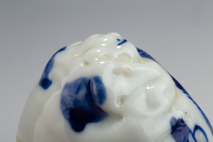 古玩陶瓷清末民初·青花瑞獸博古紋水盂
真品鑒賞圖