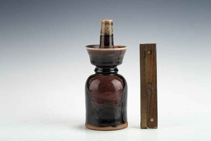 古玩陶瓷清晚·窯變釉三陽開泰燭臺
真品鑒賞圖