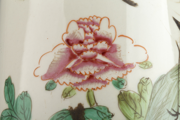 古玩陶瓷民國·粉彩松鶴延年紋帽筒
真品鑒賞圖