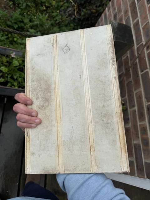 古玩陶瓷山水紋瓷板畫真品鑒賞圖