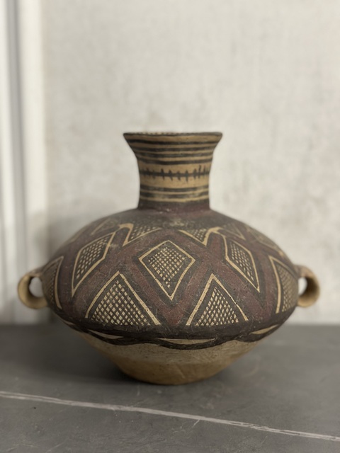 古玩陶瓷馬家窯·馬廠類型雙耳罐真品鑒賞圖