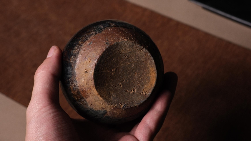 古玩陶瓷雞首壺真品鑒賞圖