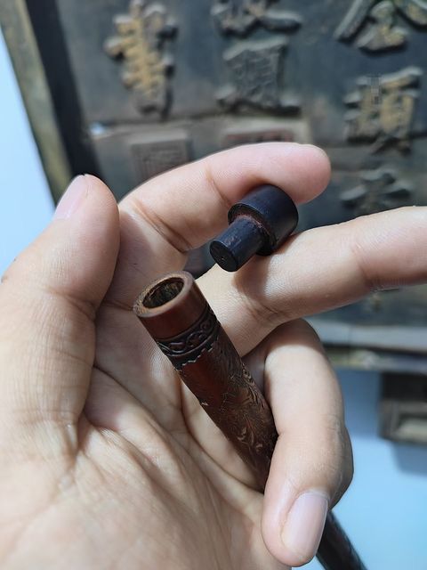 古玩雜項香筒真品鑒賞圖